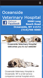 Mobile Screenshot of oceansidevet.net